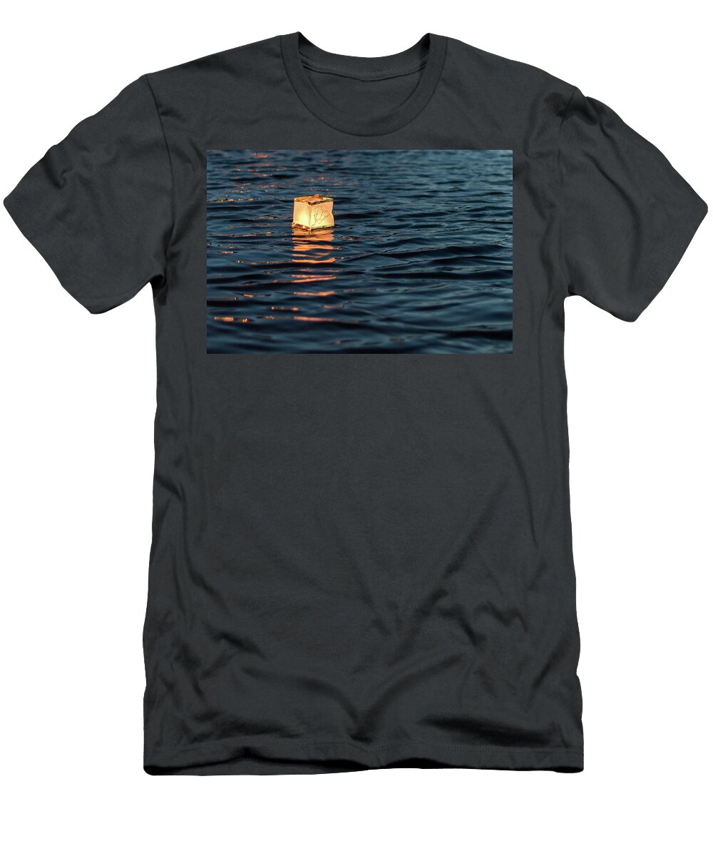 Floating Lantern on the Lake Terry Deluco T-Shirt