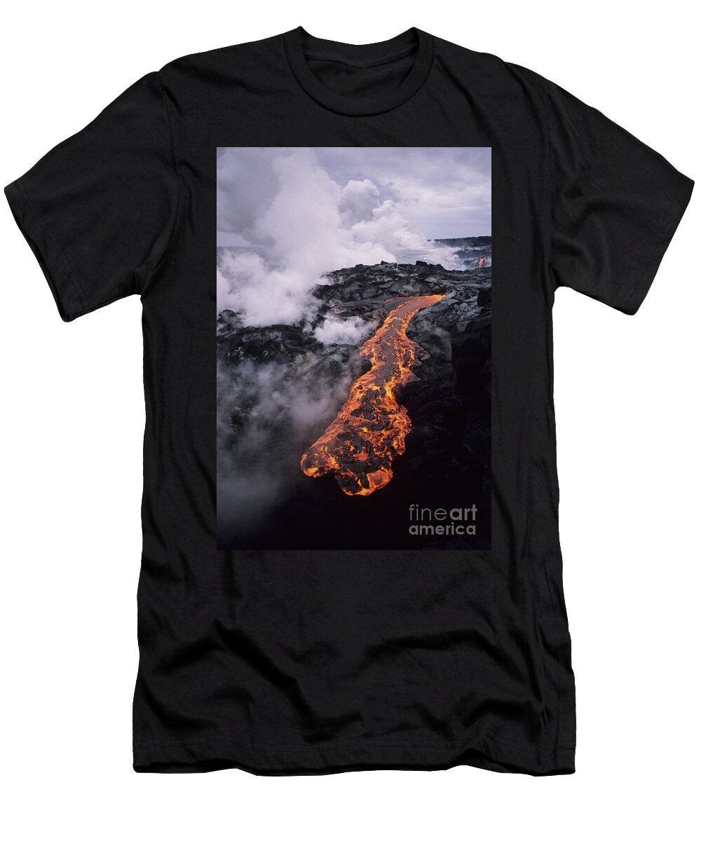 Flowing Towards Ocean Ron Dahlquist T-Shirt