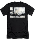 Fluid Shapes and Ink Wash in Abstract Form Benedetto Riba T-Shirt