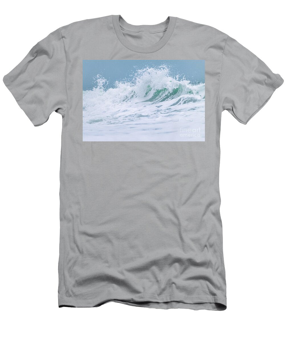 Foggy Waves in Watch Hill Jeff Maletski T-Shirt