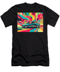Ford C Max Hybrid 2013 Hatchback Abstract Art Colorful Car Vibrant Abstract Car Design Hollie Love T-Shirt