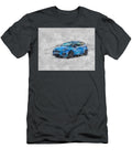 Ford Fiesta St 2018 3 Door Exterior Blue Hatchback New American Cars Ashtyn Treutel T-Shirt