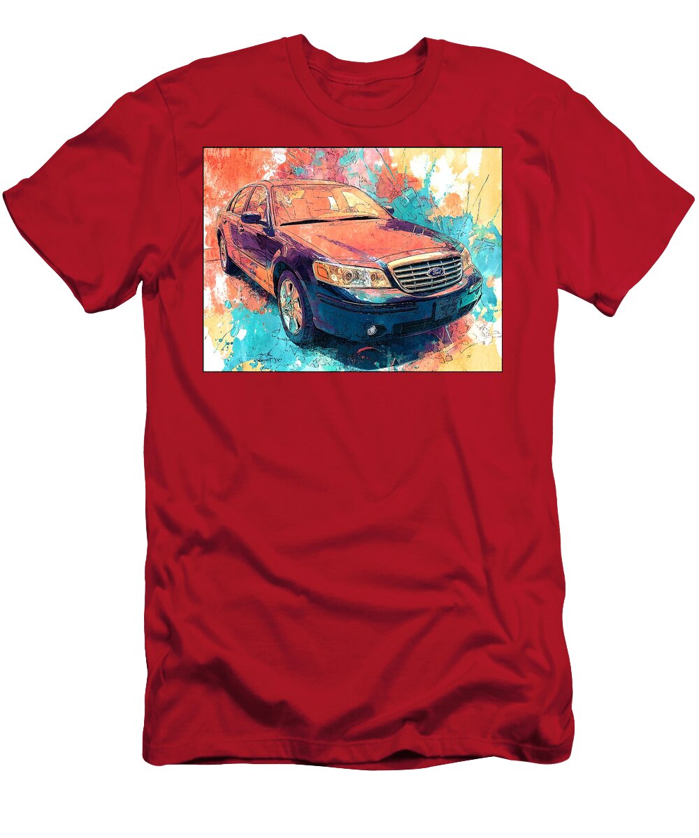 Ford Five Hundred 2005 Sedan Ford Car Artistic Car Ford Car Artistic Impression Hollie Love T-Shirt