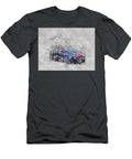 Ford Focus Blue Hatchback Exterior American Cars Ashtyn Treutel T-Shirt