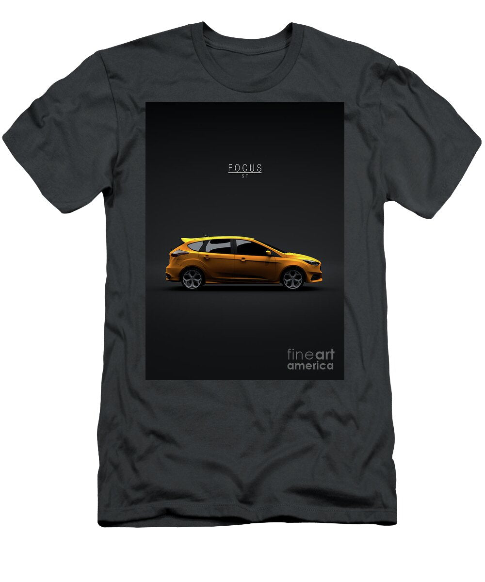 Ford Focus Mk Iii St 2017 Orange Mihai Maxim T-Shirt