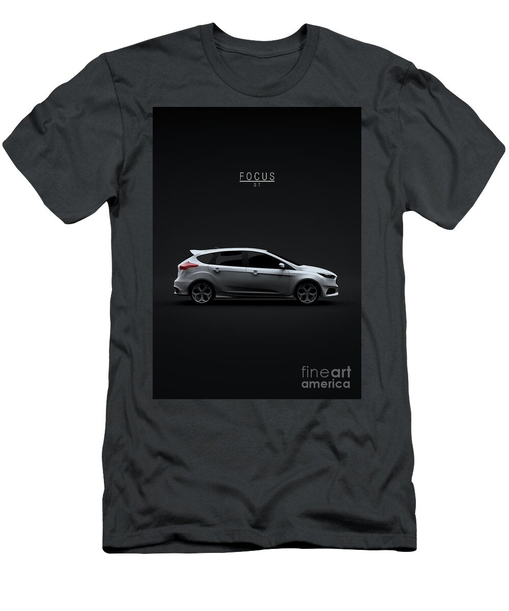 Ford Focus Mk Iii St 2017 White Mihai Maxim T-Shirt