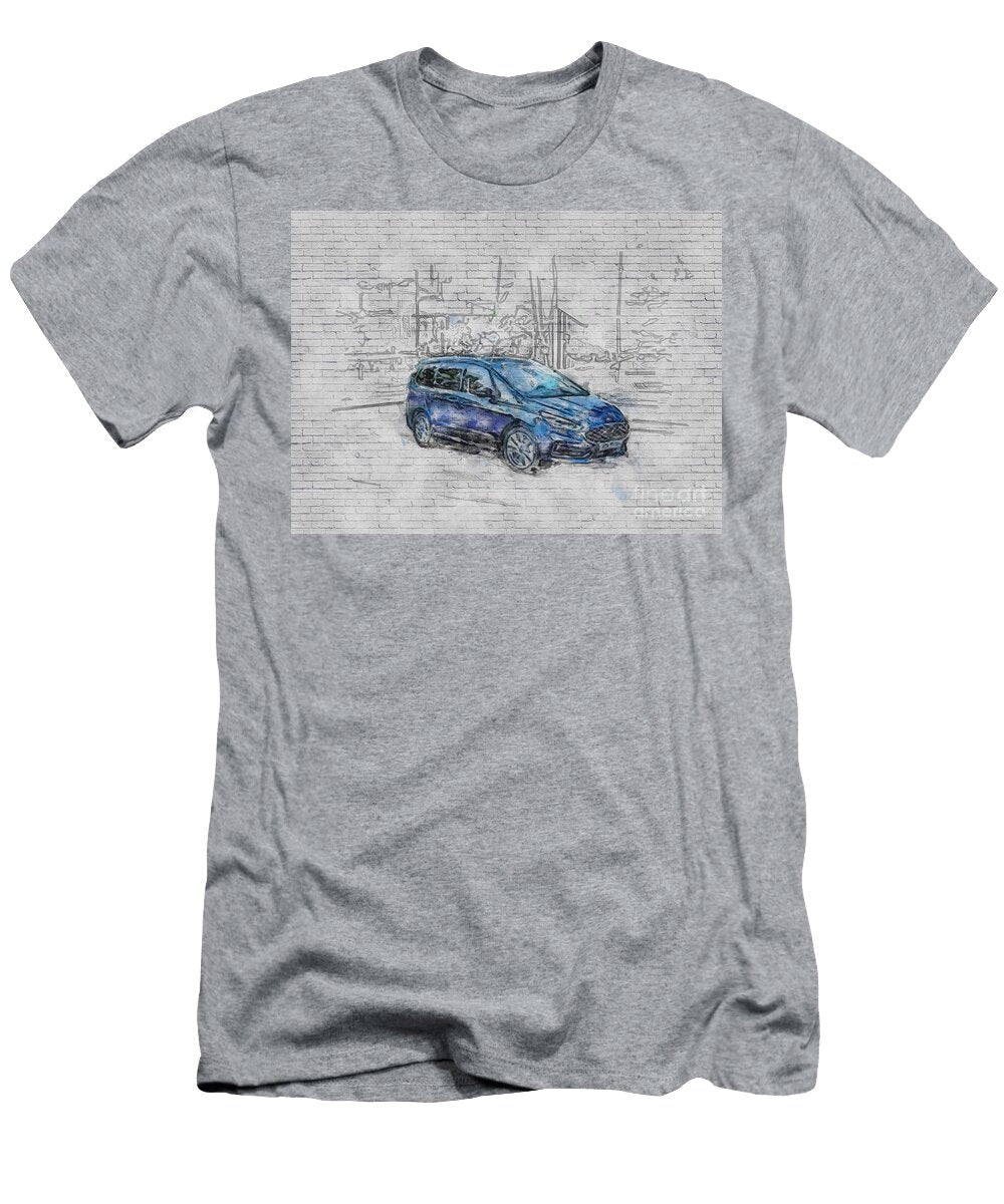 Ford Galaxy Street 2019 Cars Minivans American Ashtyn Treutel T-Shirt