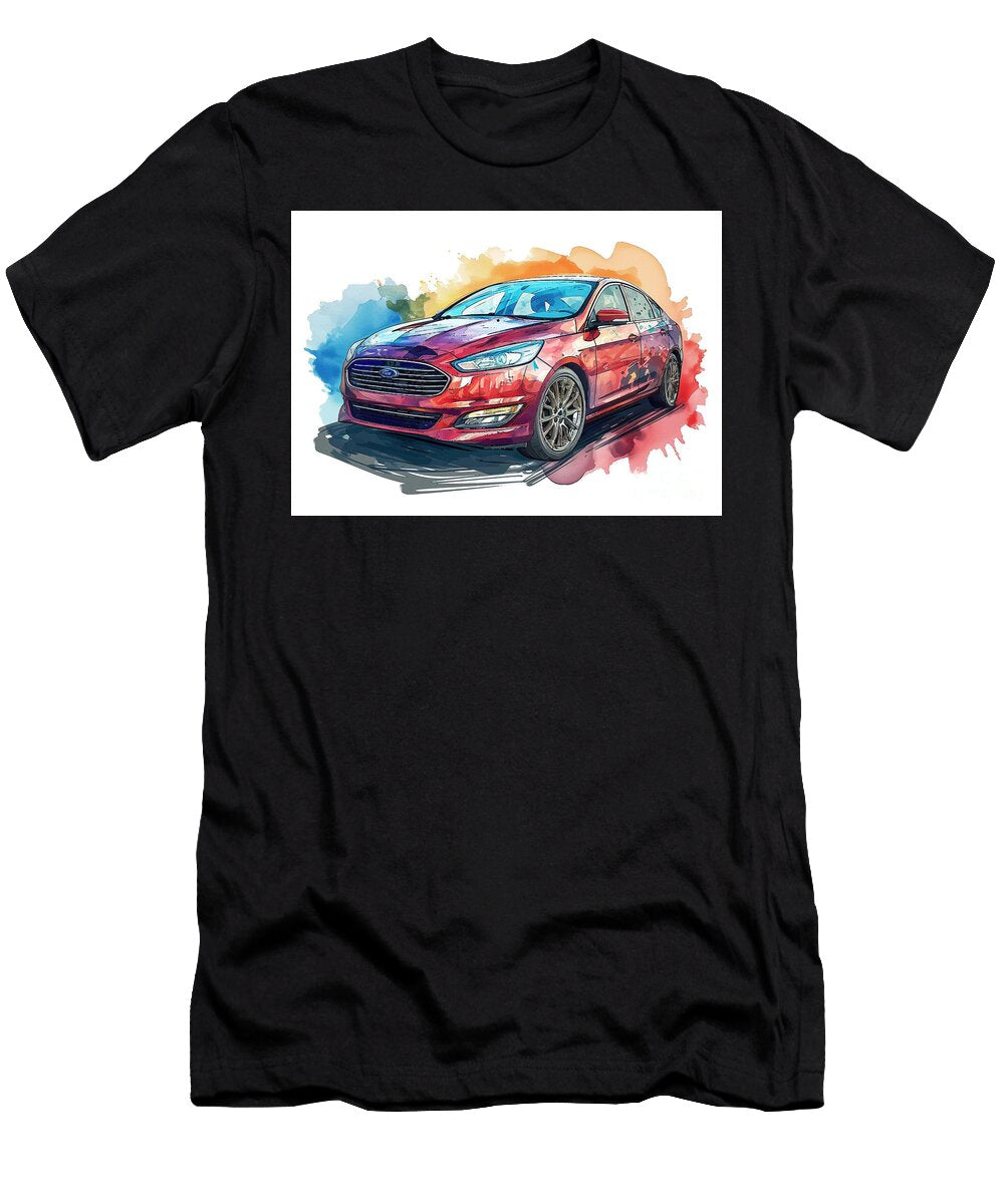 Ford Mondeo Automotive Art Clark Leffler T-Shirt