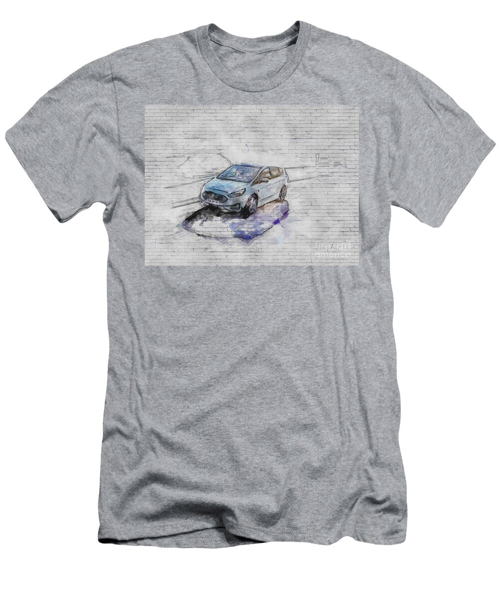 Ford S Max 2020 Exterior New White Minivan American Cars Ashtyn Treutel T-Shirt