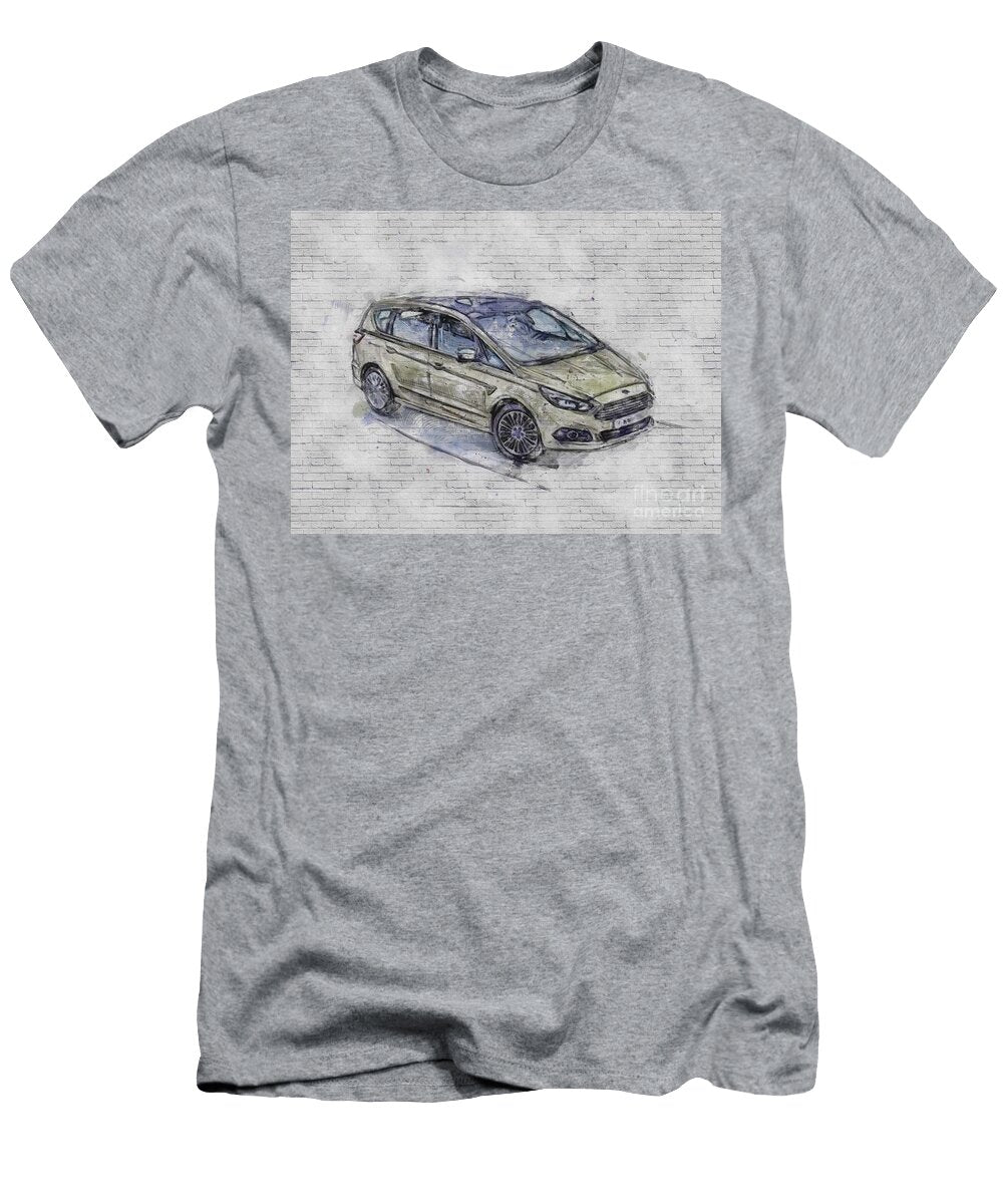 Ford S Max 2020 Galaxy Minivan New Silver Exterior American Cars Ashtyn Treutel T-Shirt