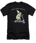 Frog on a Scooter with Cone Hat Classiic T-Shirt