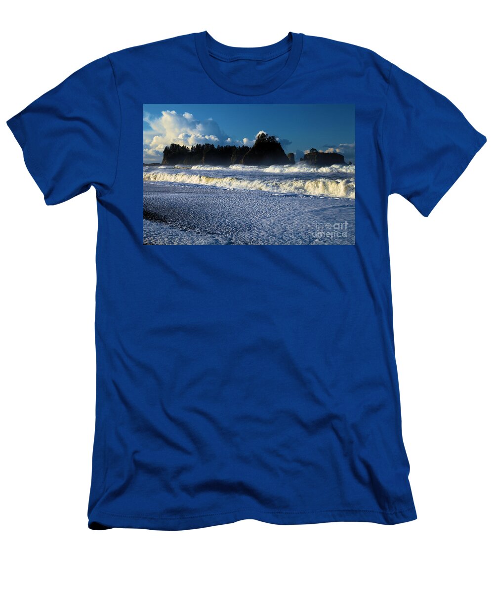 Frothy Waves At Olympic Adam Jewell T-Shirt