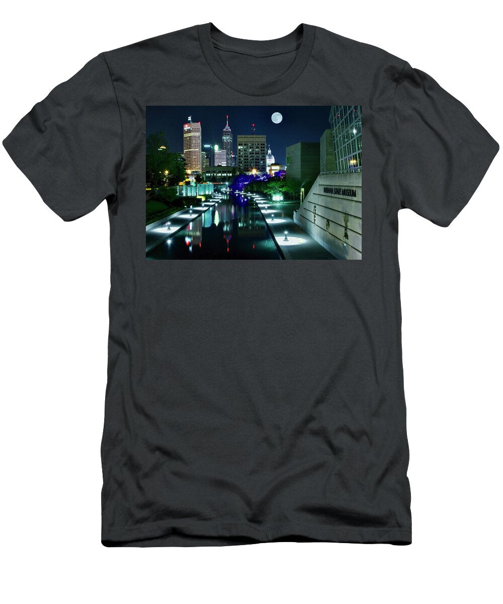 Full Indy Moon Frozen in Time Fine Art Photography T-Shirt
