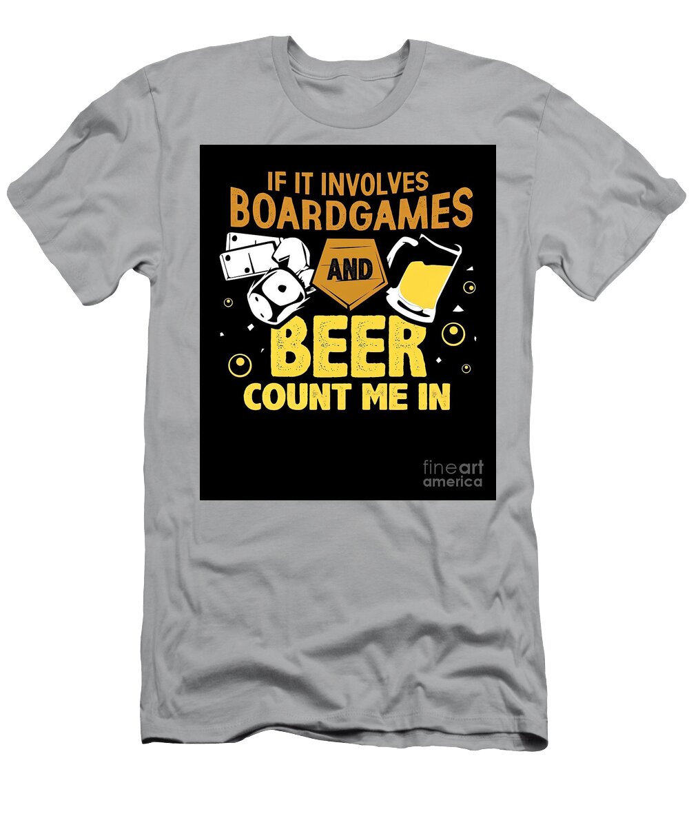 Funny Board Games and Beer Drinking Rpg Game Jacob Price T-Shirt