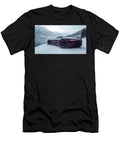 Futuristic Car By Snowy Lake Evie Carrier T-Shirt