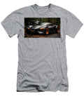 Futuristic Car in Forest Setting Evie Carrier T-Shirt