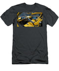 Futuristic Car Interior with Yellow Accents Evie Carrier T-Shirt