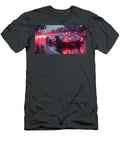 Futuristic Car on Rainy Night Evie Carrier T-Shirt