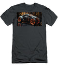 Futuristic Concept Car in Showroom Evie Carrier T-Shirt