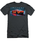 Futuristic Glowing Sports Car Evie Carrier T-Shirt