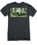 Futuristic Green Car in Forest Evie Carrier T-Shirt