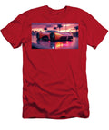 Futuristic Mercedes on a Rainy Road Evie Carrier T-Shirt