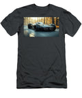 Futuristic Mercedes on Forest Road Evie Carrier T-Shirt