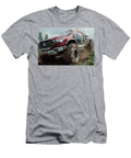 Futuristic Off Road Vehicle in Action Evie Carrier T-Shirt