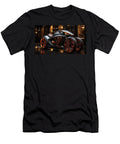 Futuristic Orange Motorcycle Design Evie Carrier T-Shirt