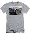 Futuristic Red Suv on Highway Evie Carrier T-Shirt
