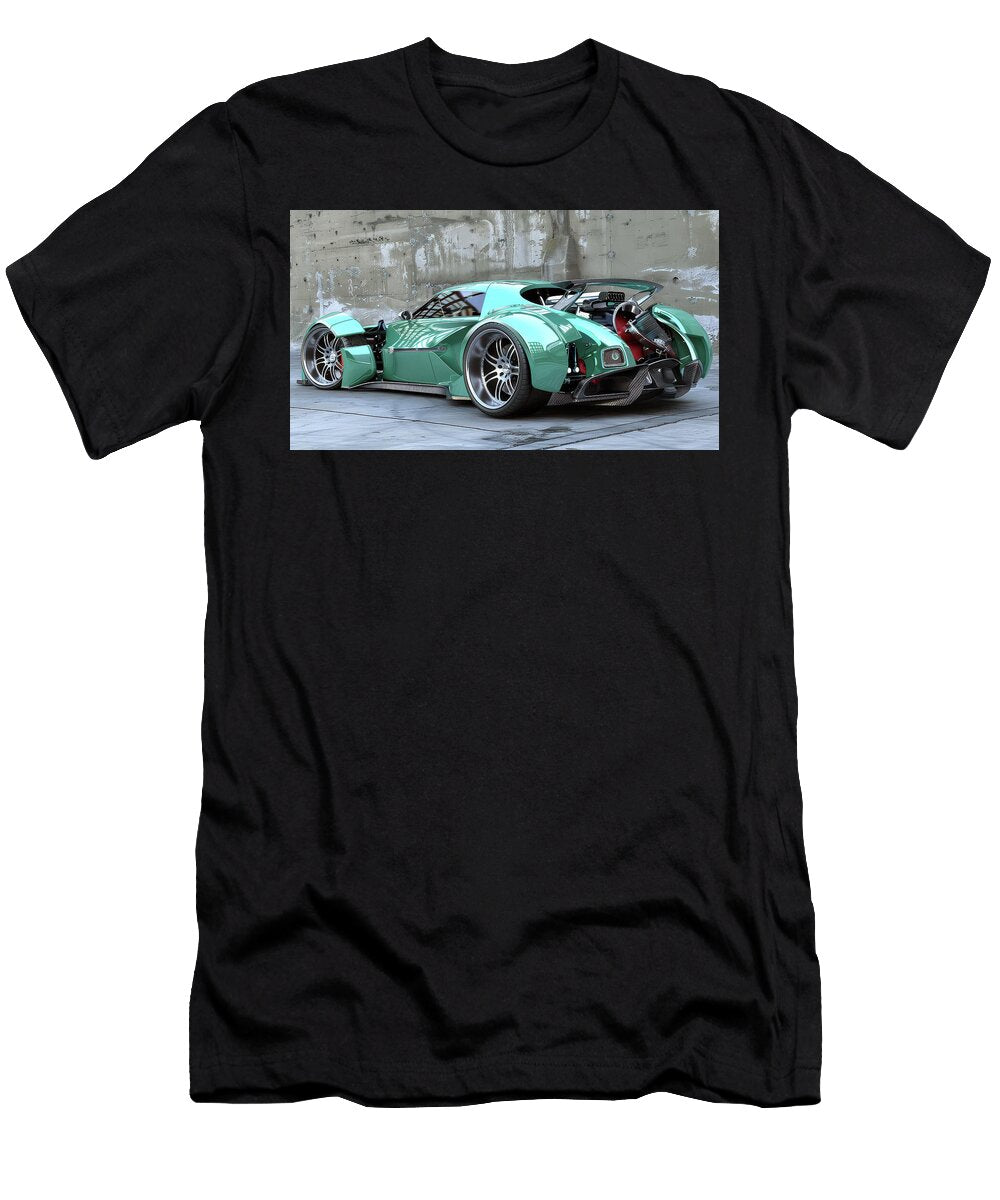 Futuristic Sports Car Design Evie Carrier T-Shirt