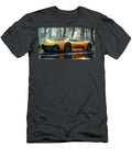 Futuristic Sports Car in Forest Evie Carrier T-Shirt