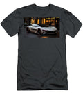 Futuristic Sports Car in Urban Setting Evie Carrier T-Shirt