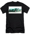 Futuristic Teal Concept Car Evie Carrier T-Shirt