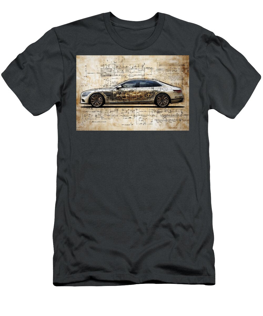 G90 in Golden Ratio Pages Frederick Vellani T-Shirt