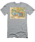Genesis G70 2023 Sedan Outdoor Scene Blue Sedan Stunning Blue Sedan in a Park Hollie Love T-Shirt