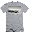 Georgia Tybee Island Dead Drift Wood Wooden Beach Path with Lighthouse in Background Lumiere T-Shirt
