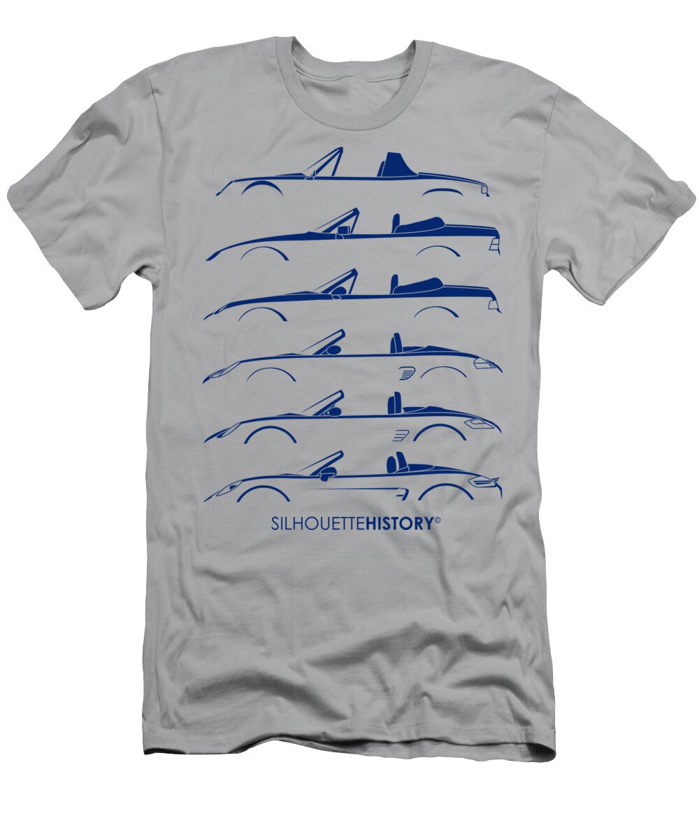 German Roadster Silhouettehistory Gabor Vida T-Shirt