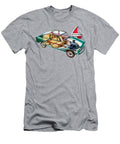 Germany Retro Vintage 2 Door Premium Sedan Car 50s Borgward Isabella Cutaway Automotive Art Vladyslav Shapovalenko T-Shirt