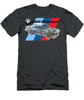 Germany Sport 2 Door Coupe BMW 2002 Turbo 3 Series E10 Cutaway Automotive Art Vladyslav Shapovalenko T-Shirt