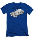Germany Sport 2 Door Coupe BMW 3 Series E30 Cutaway Automotive Art Vladyslav Shapovalenko T-Shirt