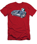 Germany Supercar 2 Door Roadster BMW Z4 E85 with R6 Engine Cutaway Automotive Art Vladyslav Shapovalenko T-Shirt