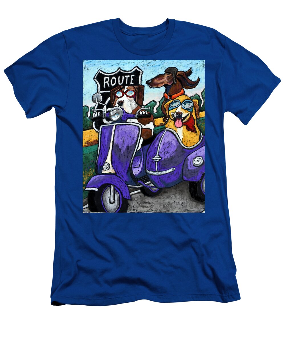 Get Your Kicks on Route 66 David Hinds T-Shirt