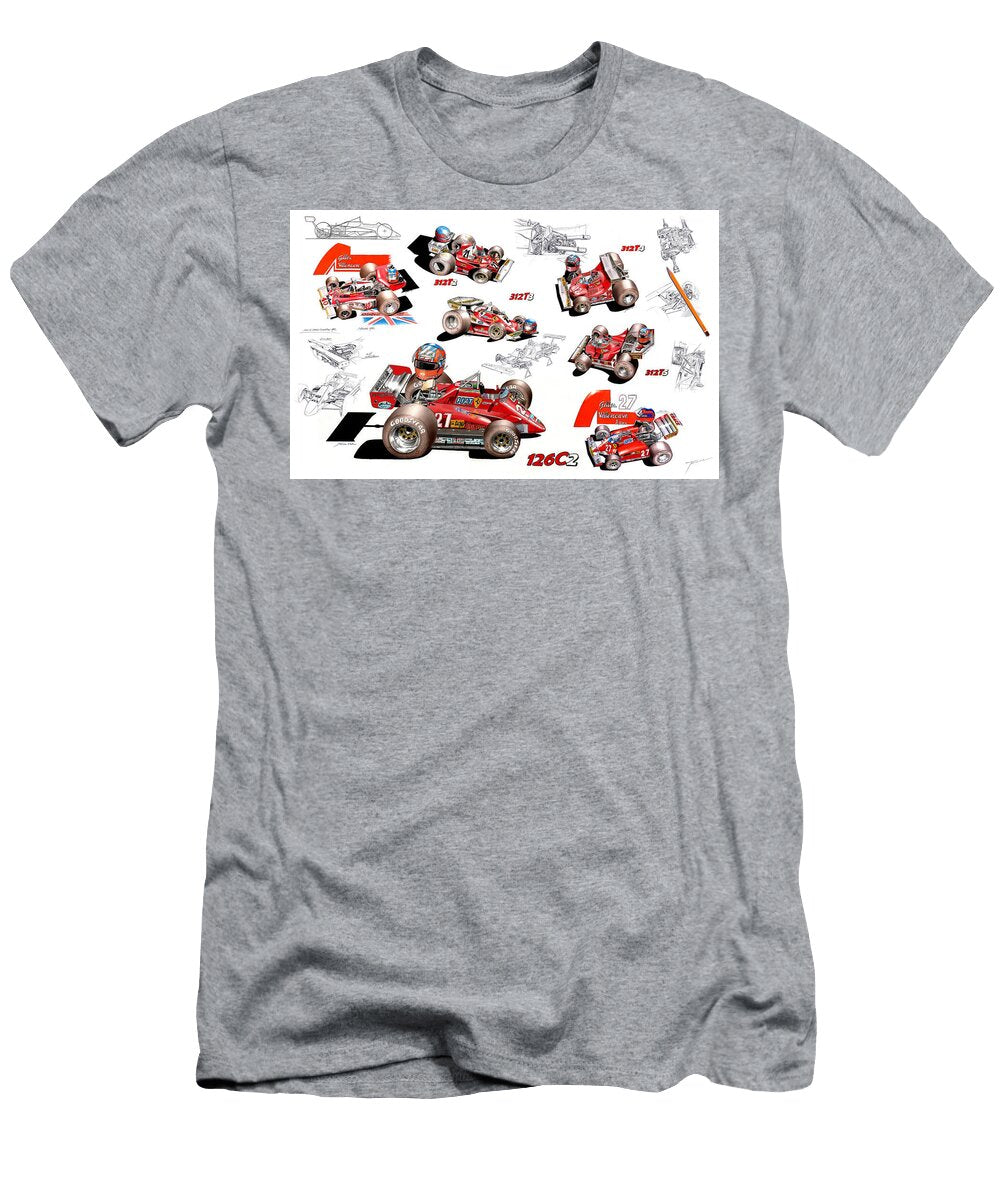 Gilles Collection Tano V Dodici Artautomobile T-Shirt