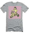 Girl Riding Toy Motorbike Csa Images T-Shirt