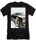 Glossy Black Classic Buick Somerset Car Illustration Automotive Artwork Lowell Harann T-Shirt