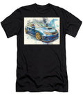 Glossy Blue Subaru Subaru Impreza Wrx Sti 2007 Hatchback Blue Vehicle Sporty Car Stunning Blue Sport Hollie Love T-Shirt