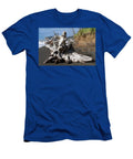 Gnarly Dead Tree Rialto Beach Olympic National Park Washington Wayne Moran T-Shirt
