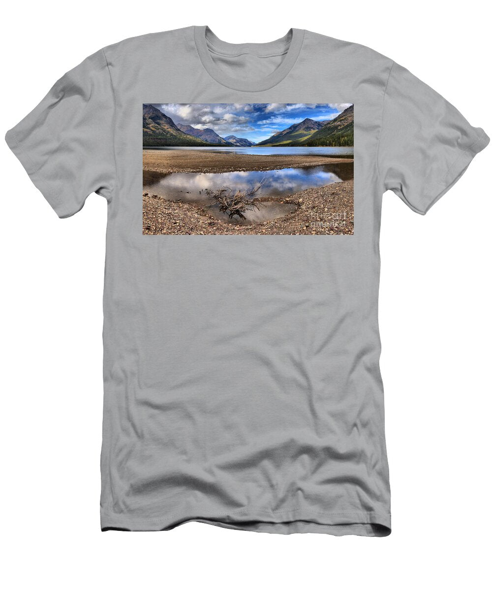 Goat Haunt Mountain Reflections Adam Jewell T-Shirt