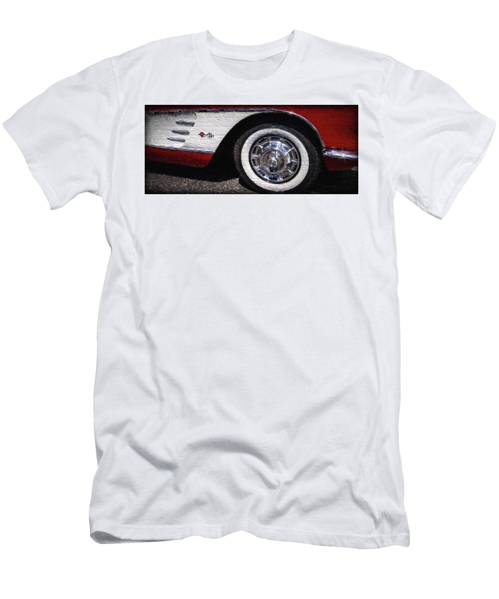 Graffiti 1960 Corvette Mike Burgquist T-Shirt